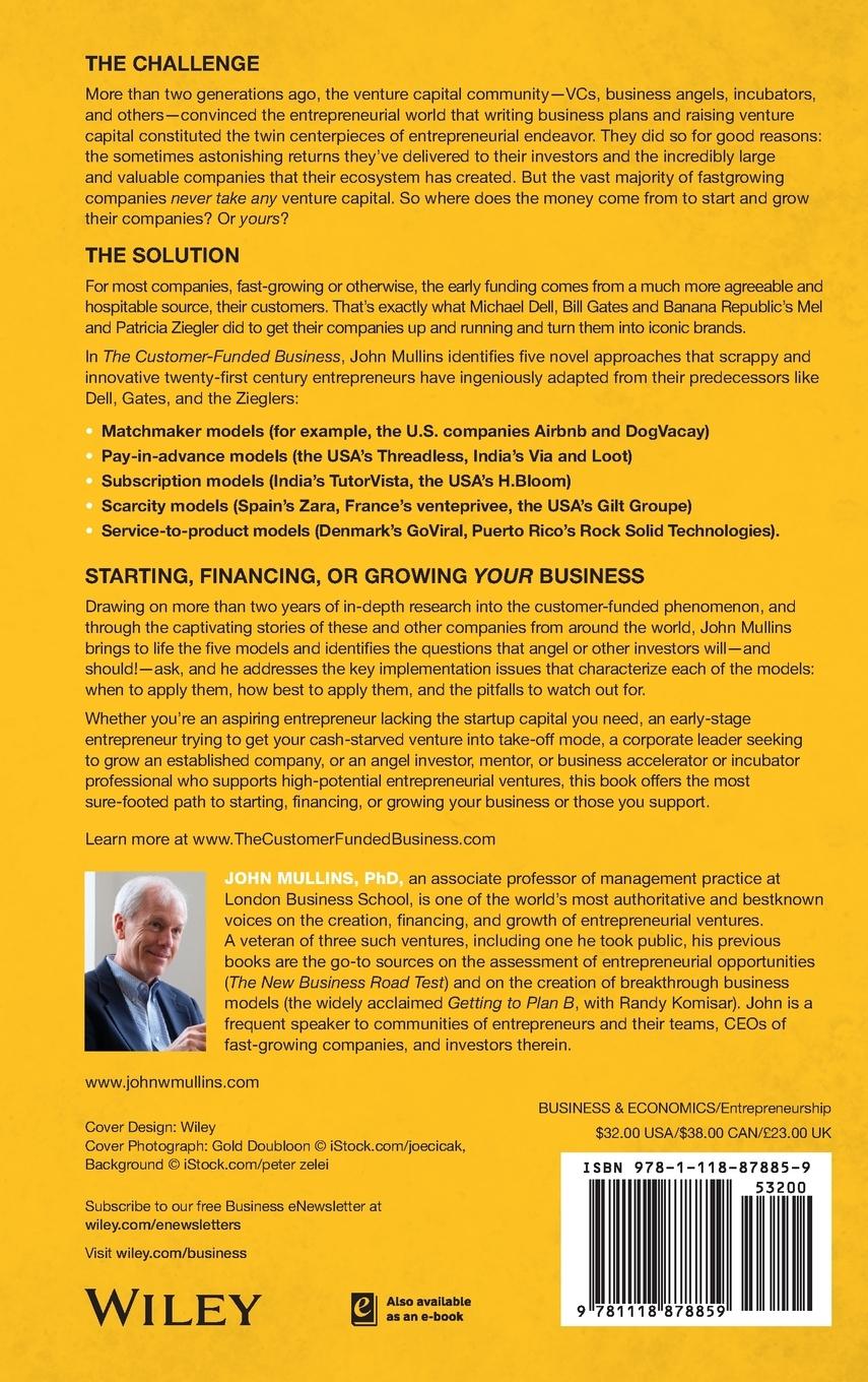 Rückseitencover The Customer-Funded Business