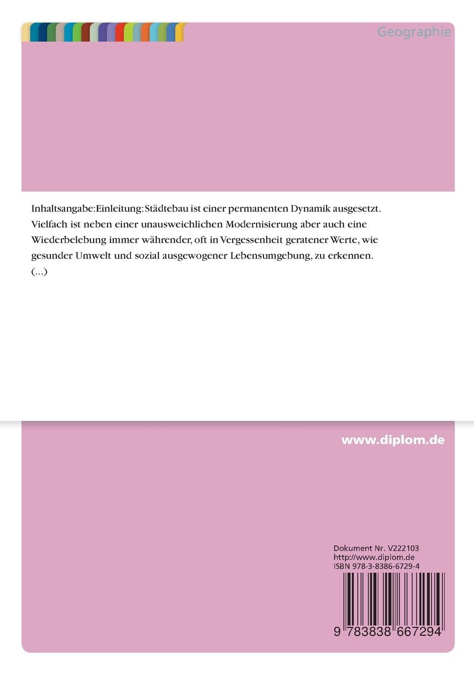 Rückseitencover Das Gartenstadtmodell