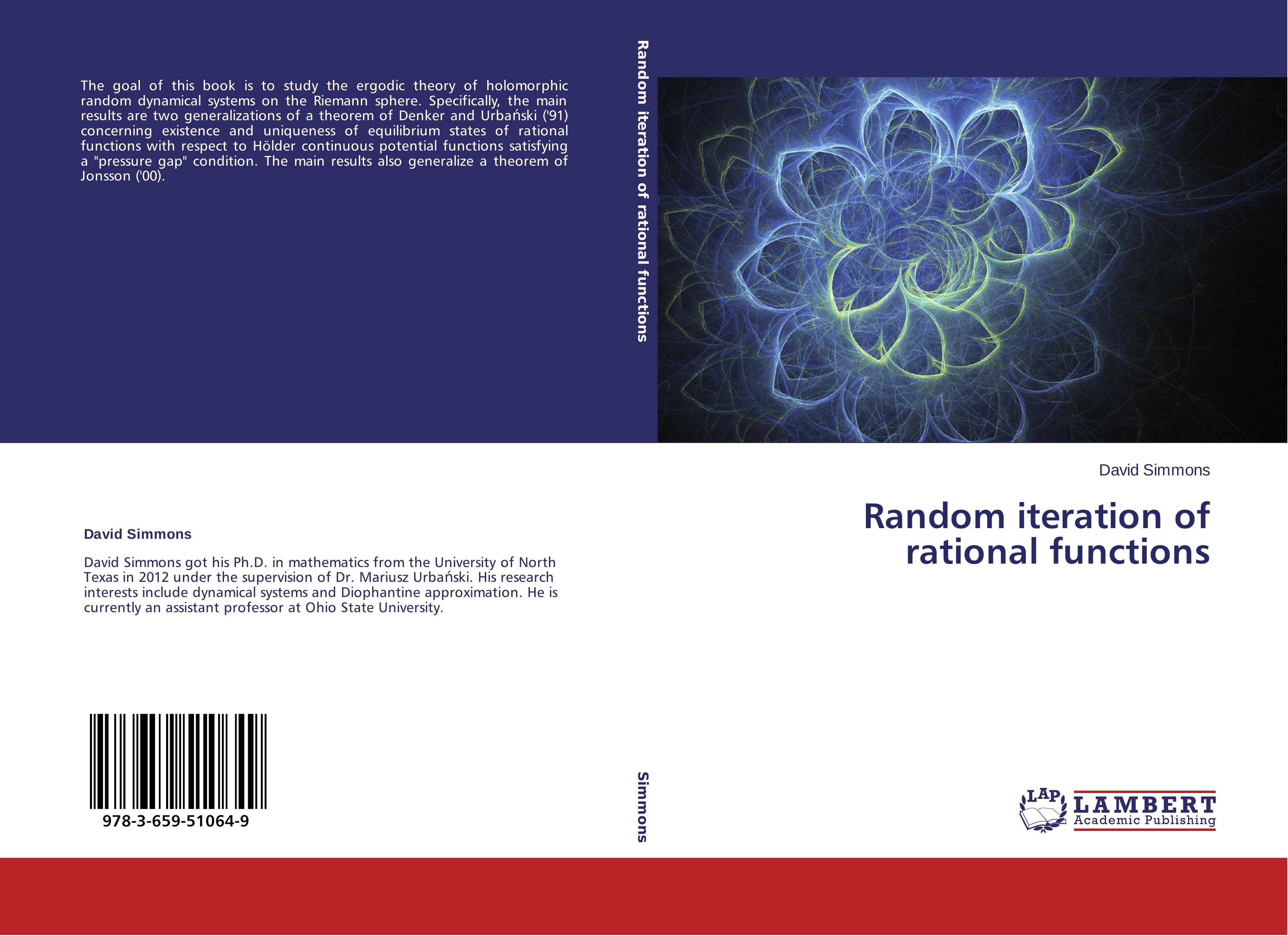 Vorderes Coverbild Random iteration of rational functions