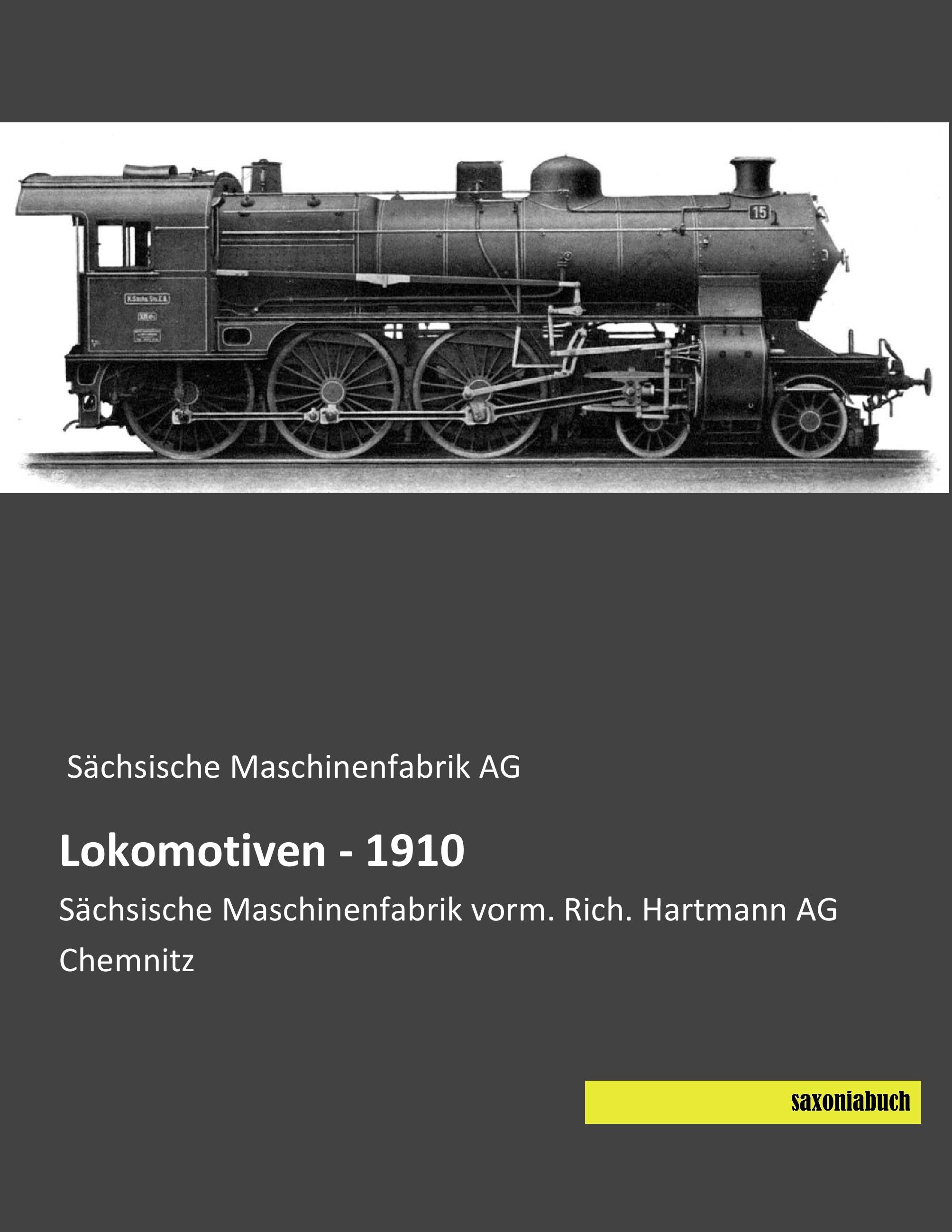Vorderes Coverbild Lokomotiven - 1910