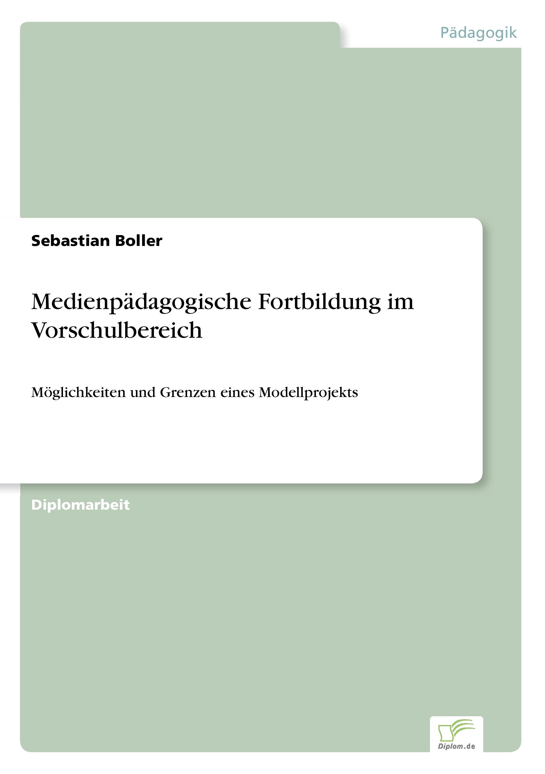 Vorderes Coverbild Medienpädagogische Fortbildung im Vorschulbereich