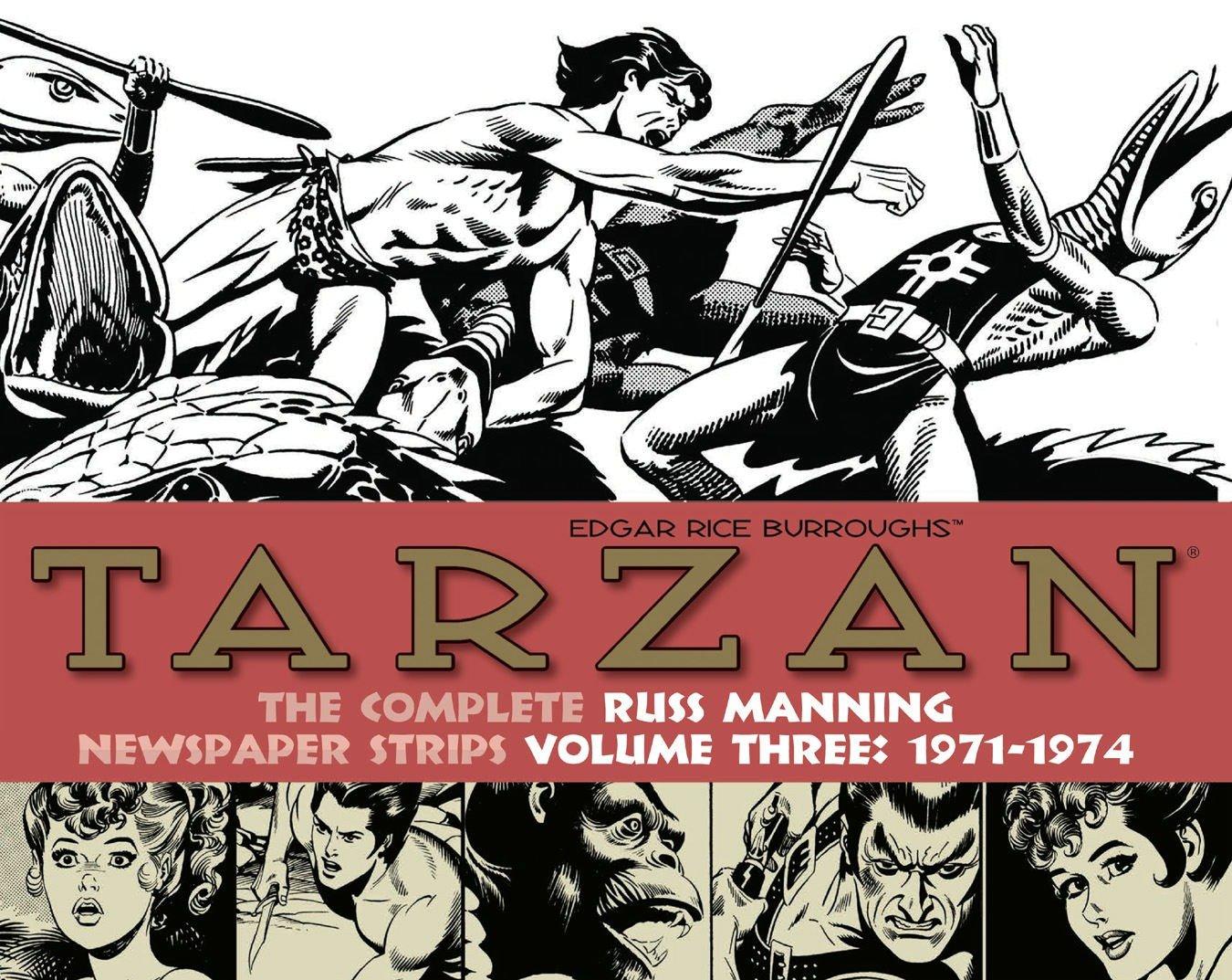 Vorderes Coverbild Tarzan The Complete Russ Manning Newspaper Strips Volume 3 (1971-1974)