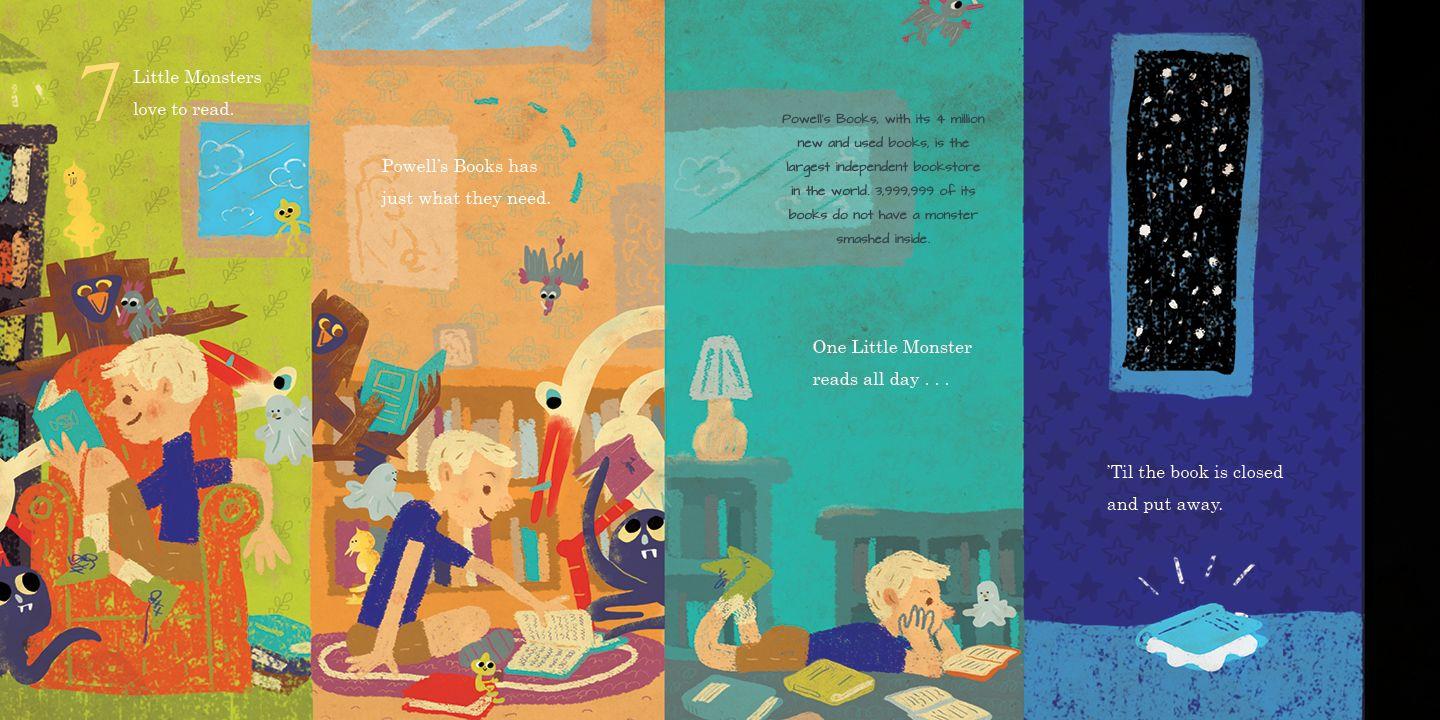 Beispielinhalt (Bild) 10 Little Monsters Visit Oregon