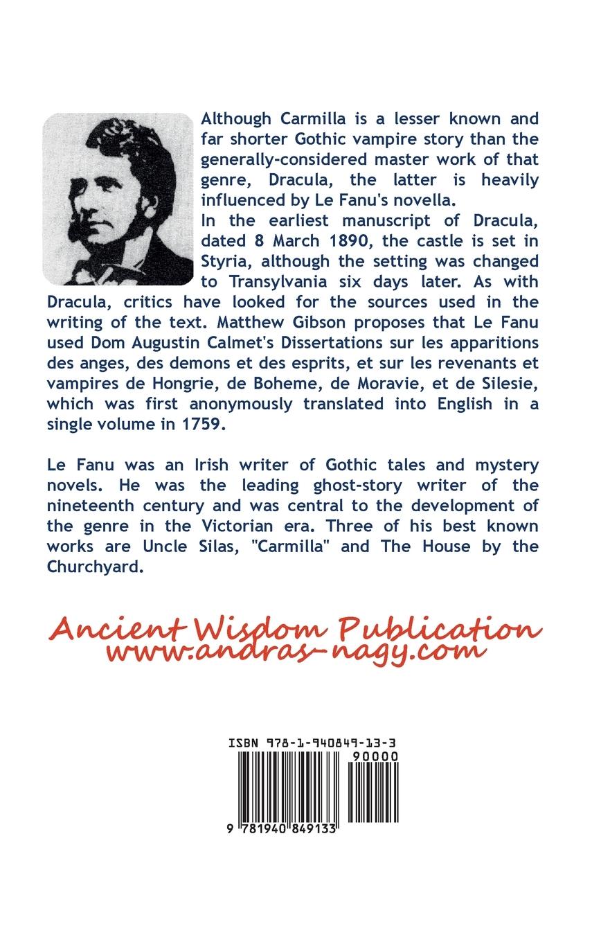 Rückseitencover Carmilla