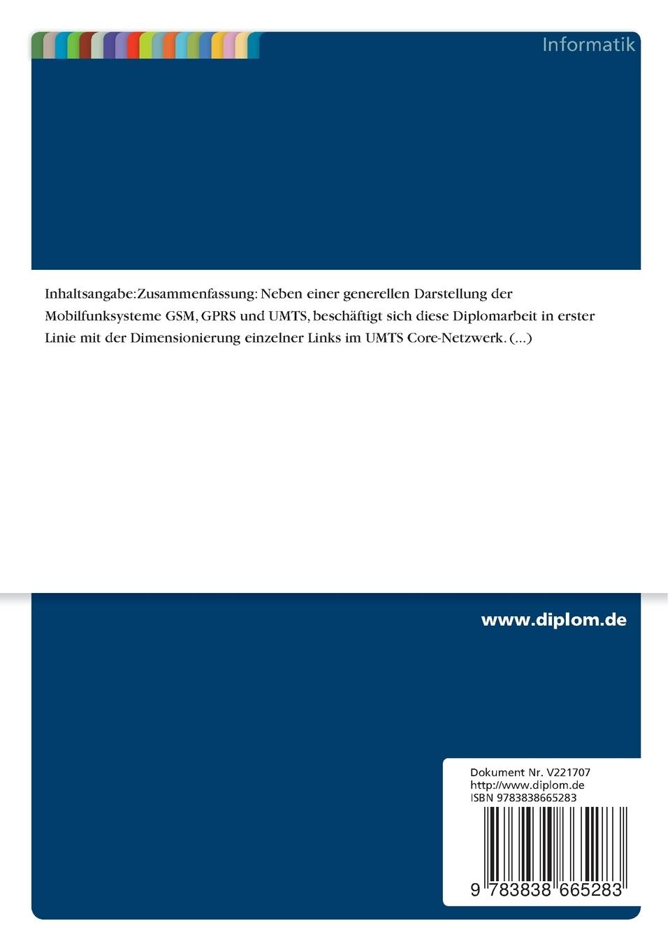 Rückseitencover Untersuchungen zu Traffic Engineering im UMTS Core-Network