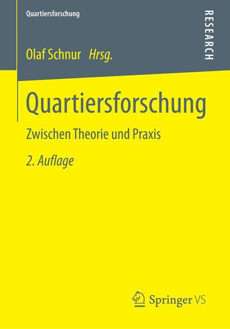 Vorderes Coverbild Quartiersforschung