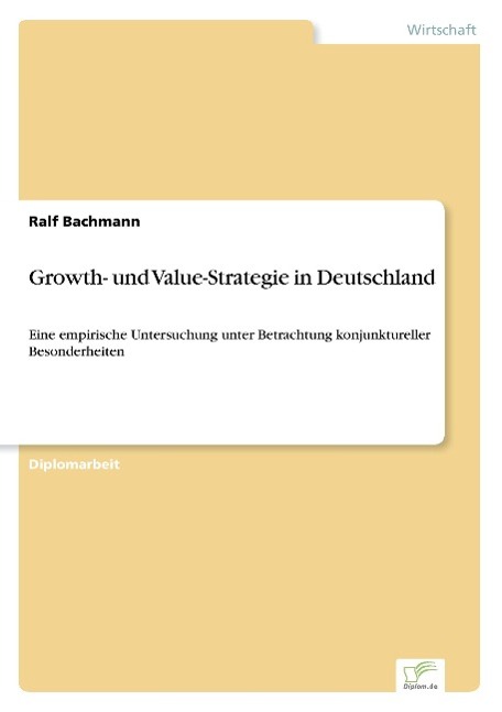 Vorderes Coverbild Growth- und Value-Strategie in Deutschland