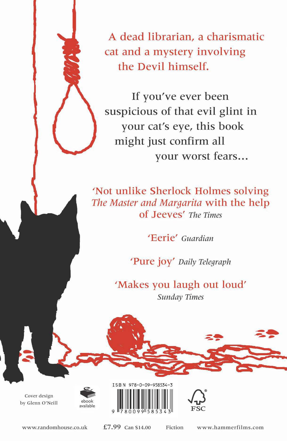 Rückseitencover Cat out of Hell