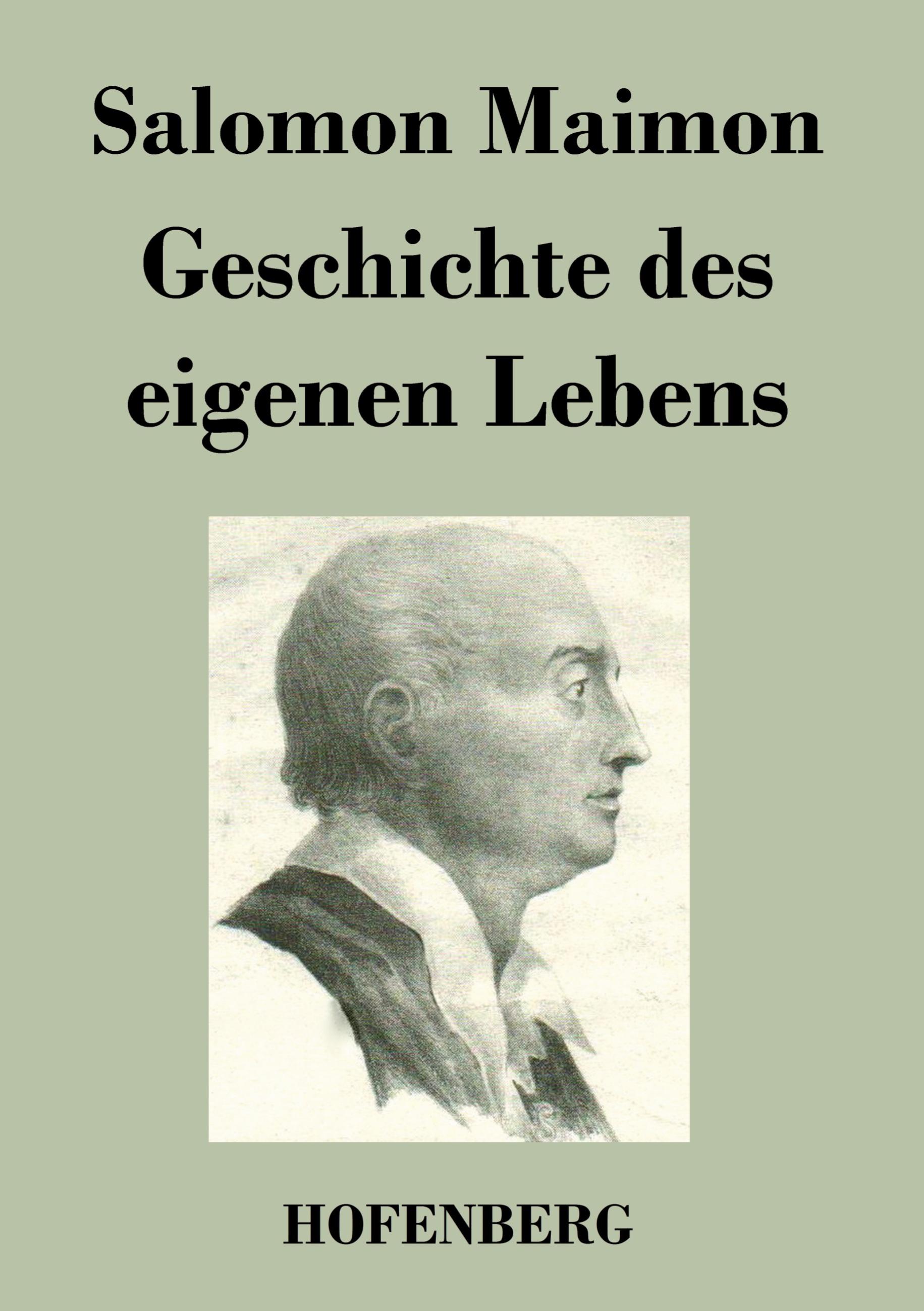 Vorderes Coverbild Geschichte des eigenen Lebens