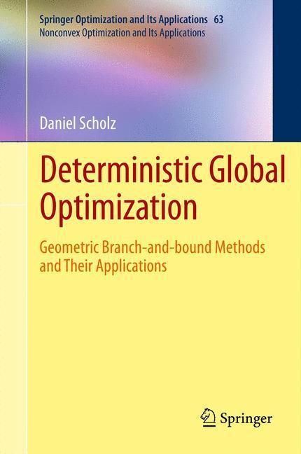 Beispielinhalt (Bild) Deterministic Global Optimization