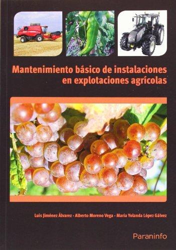 Vorderes Coverbild Mantenimiento básico de instalaciones en explotaciones agrícolas