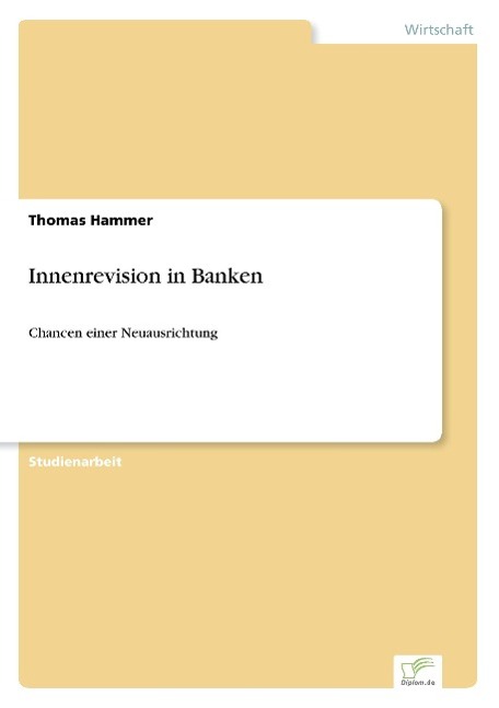 Vorderes Coverbild Innenrevision in Banken
