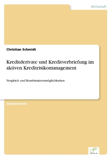 Vorderes Coverbild Kreditderivate und Kreditverbriefung im aktiven Kreditrisikomanagement
