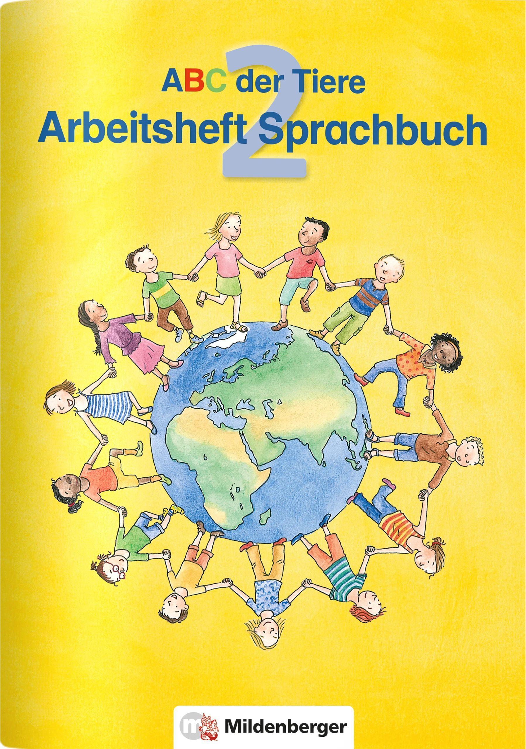 Vorderes Coverbild ABC der Tiere 2 · Arbeitsheft zum Sprachbuch · Ausgabe Bayern