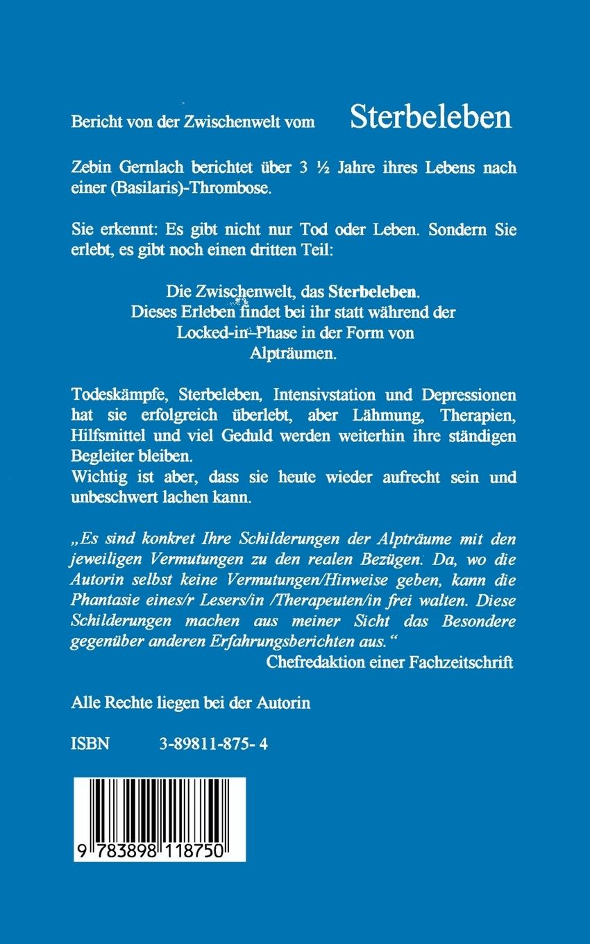 Rückseitencover "War ich nicht tot genug?"
