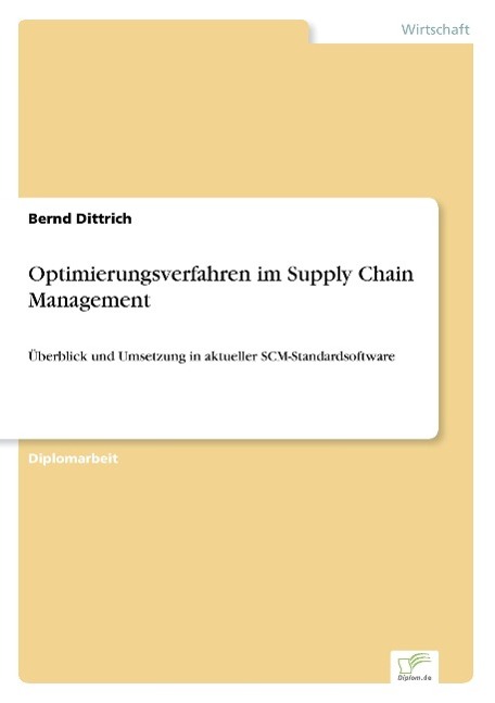 Vorderes Coverbild Optimierungsverfahren im Supply Chain Management