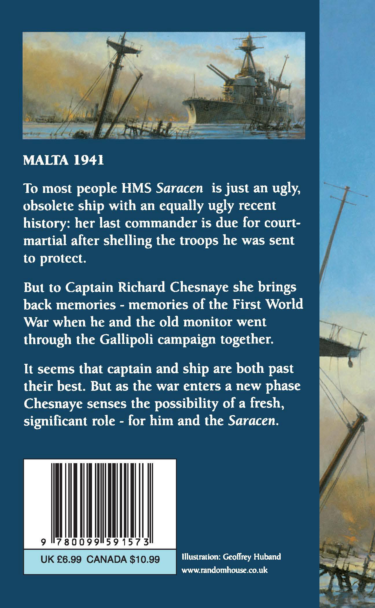 Rückseitencover H.M.S Saracen