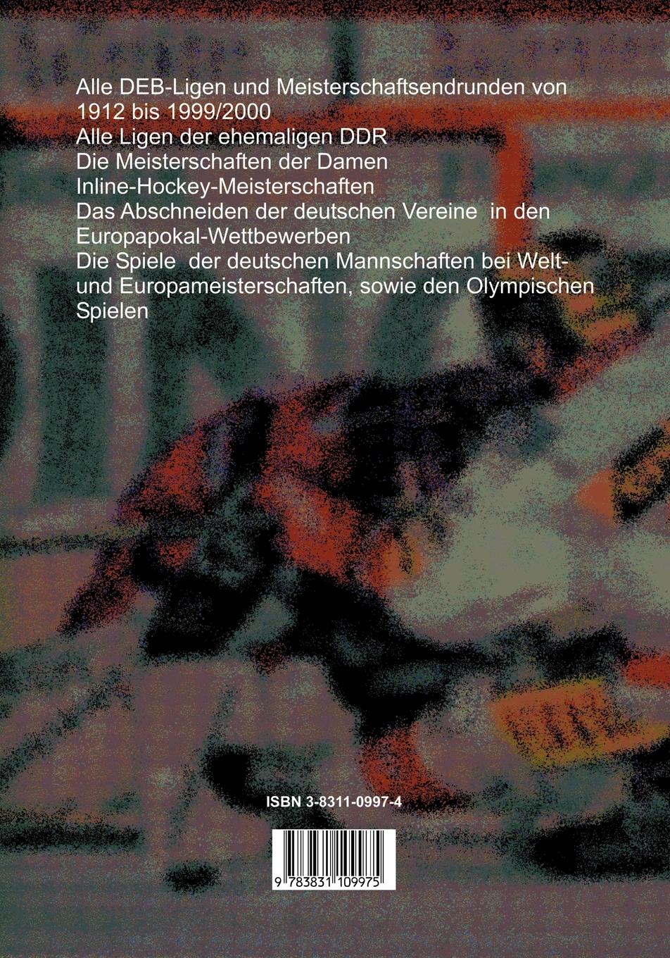 Rückseitencover Deutsche Eishockey Meisterschaften