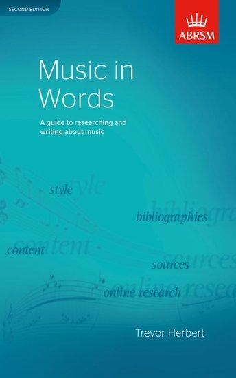 Vorderes Coverbild Music in Words, Second Edition