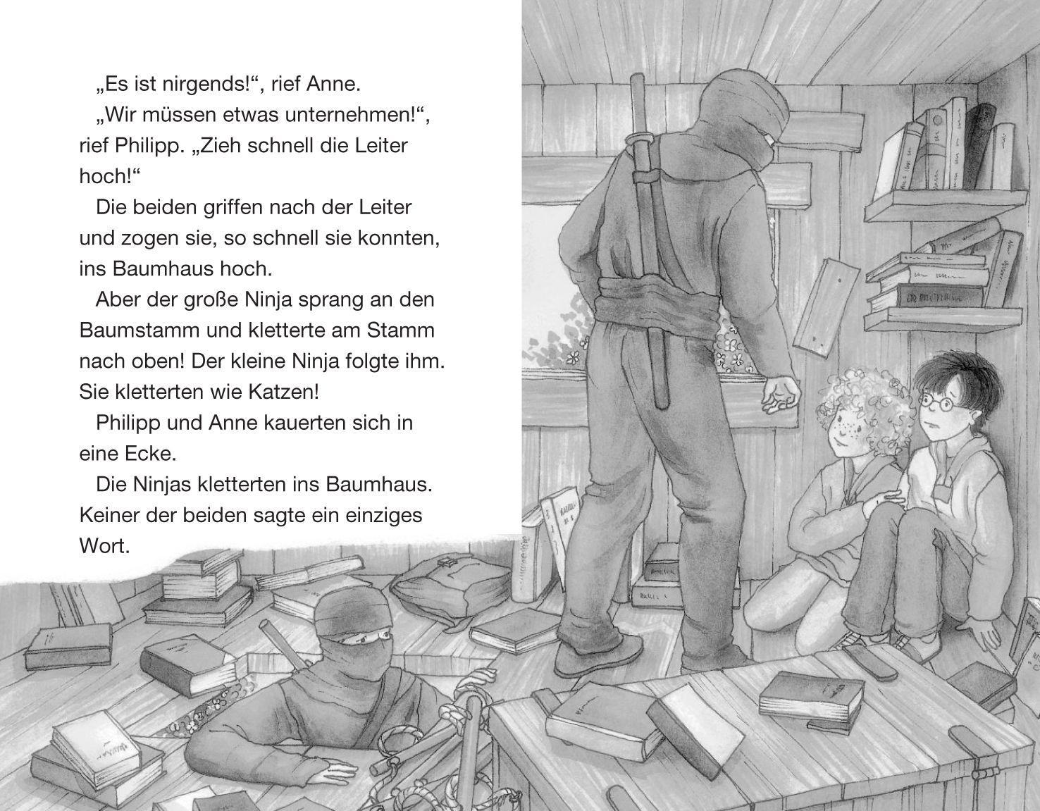 Beispielinhalt (Bild) Das magische Baumhaus 05. Im Land der Samurai