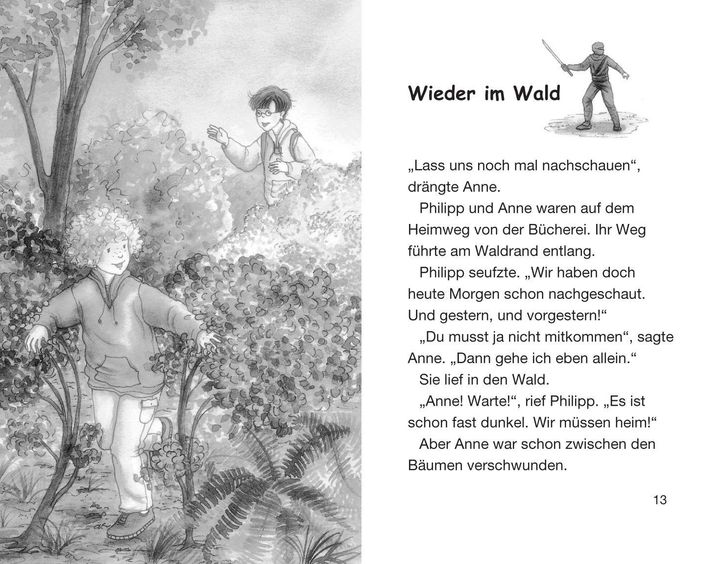 Beispielinhalt (Bild) Das magische Baumhaus 05. Im Land der Samurai