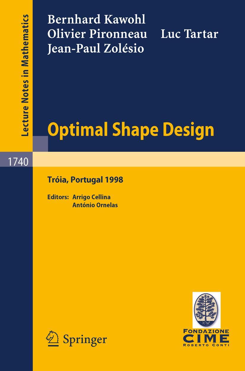 Vorderes Coverbild Optimal Shape Design