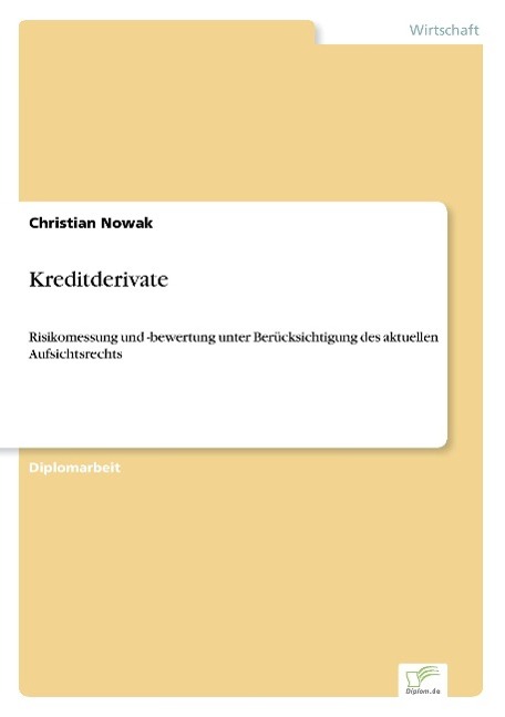 Vorderes Coverbild Kreditderivate