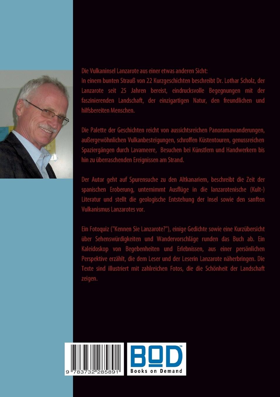 Rückseitencover Unterwegs auf Lanzarote