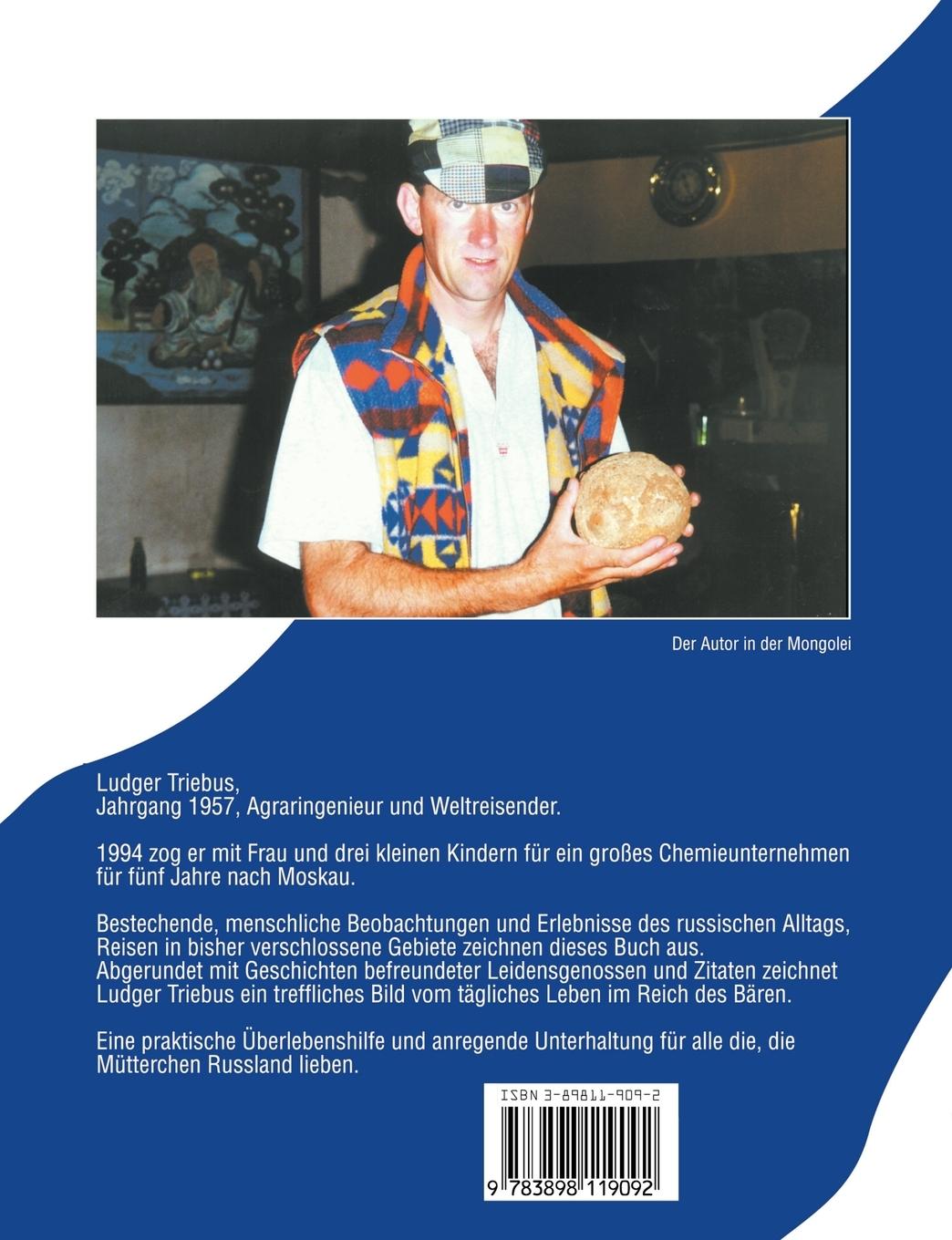 Rückseitencover Ausgerechnet Moskau