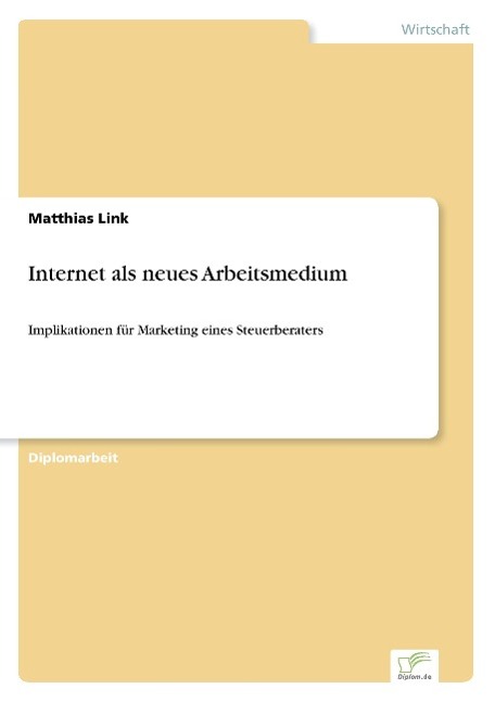 Vorderes Coverbild Internet als neues Arbeitsmedium