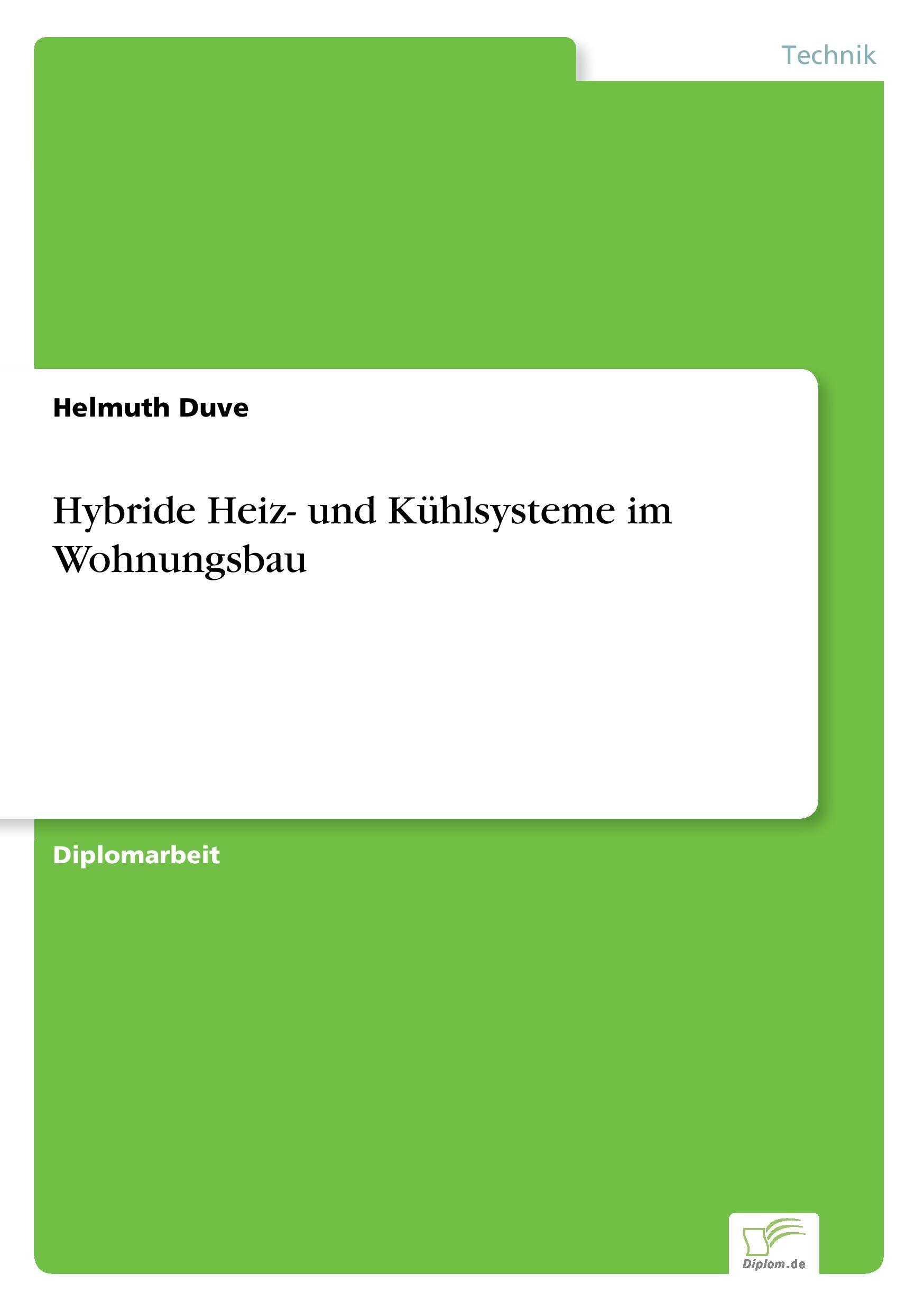 Vorderes Coverbild Hybride Heiz- und Kühlsysteme im Wohnungsbau