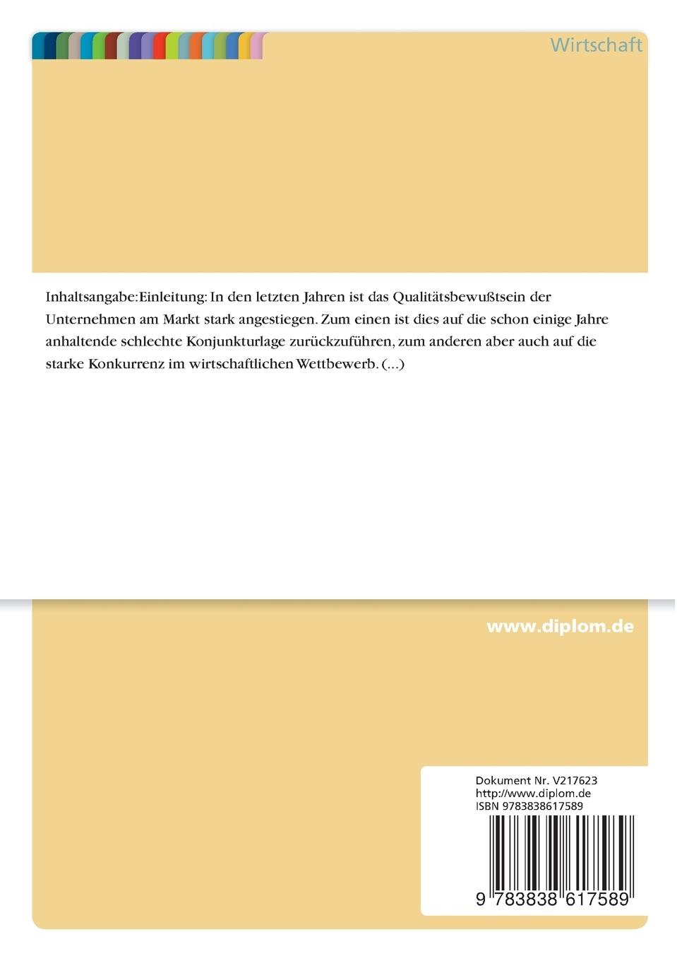 Rückseitencover ISO 9000