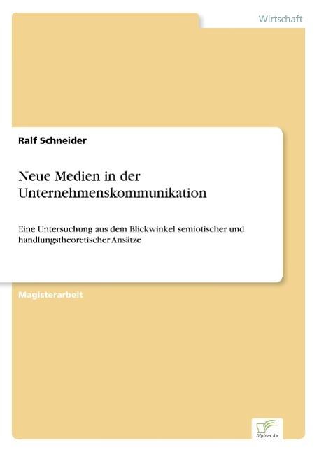 Vorderes Coverbild Neue Medien in der Unternehmenskommunikation