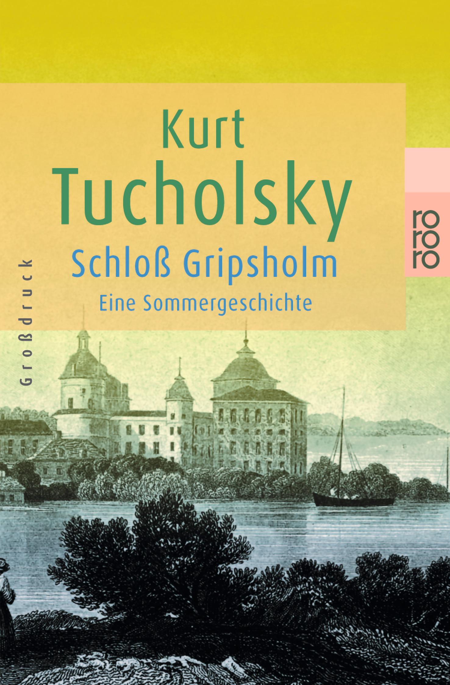 Vorderes Coverbild Schloß Gripsholm. Großdruck