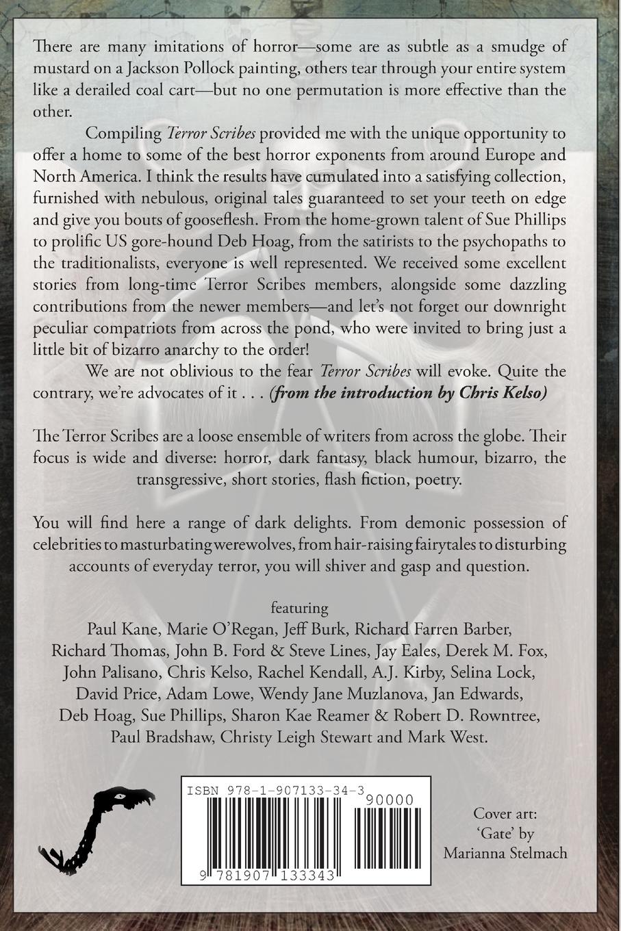 Rückseitencover Terror Scribes