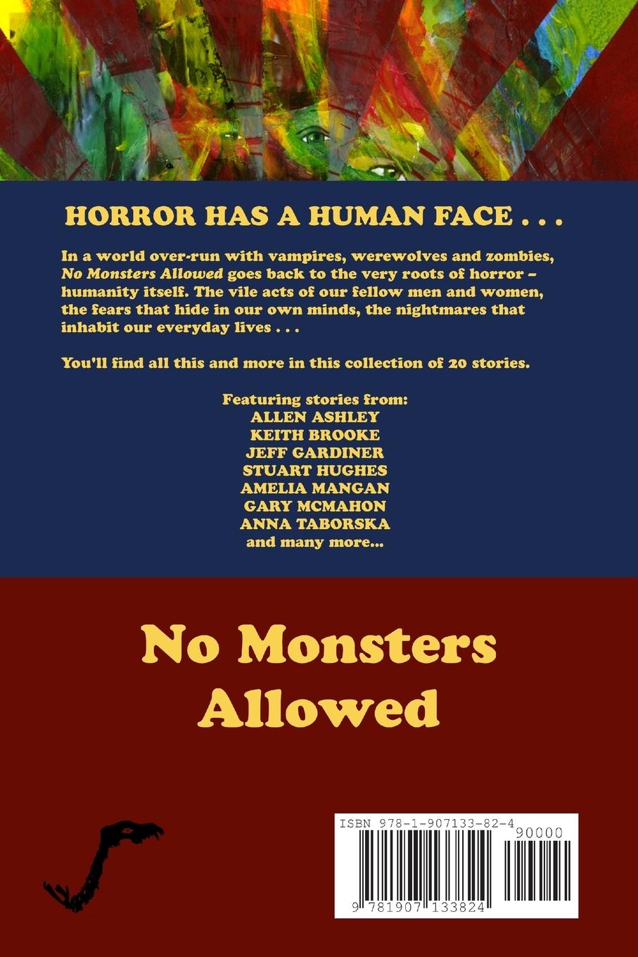Rückseitencover No Monsters Allowed
