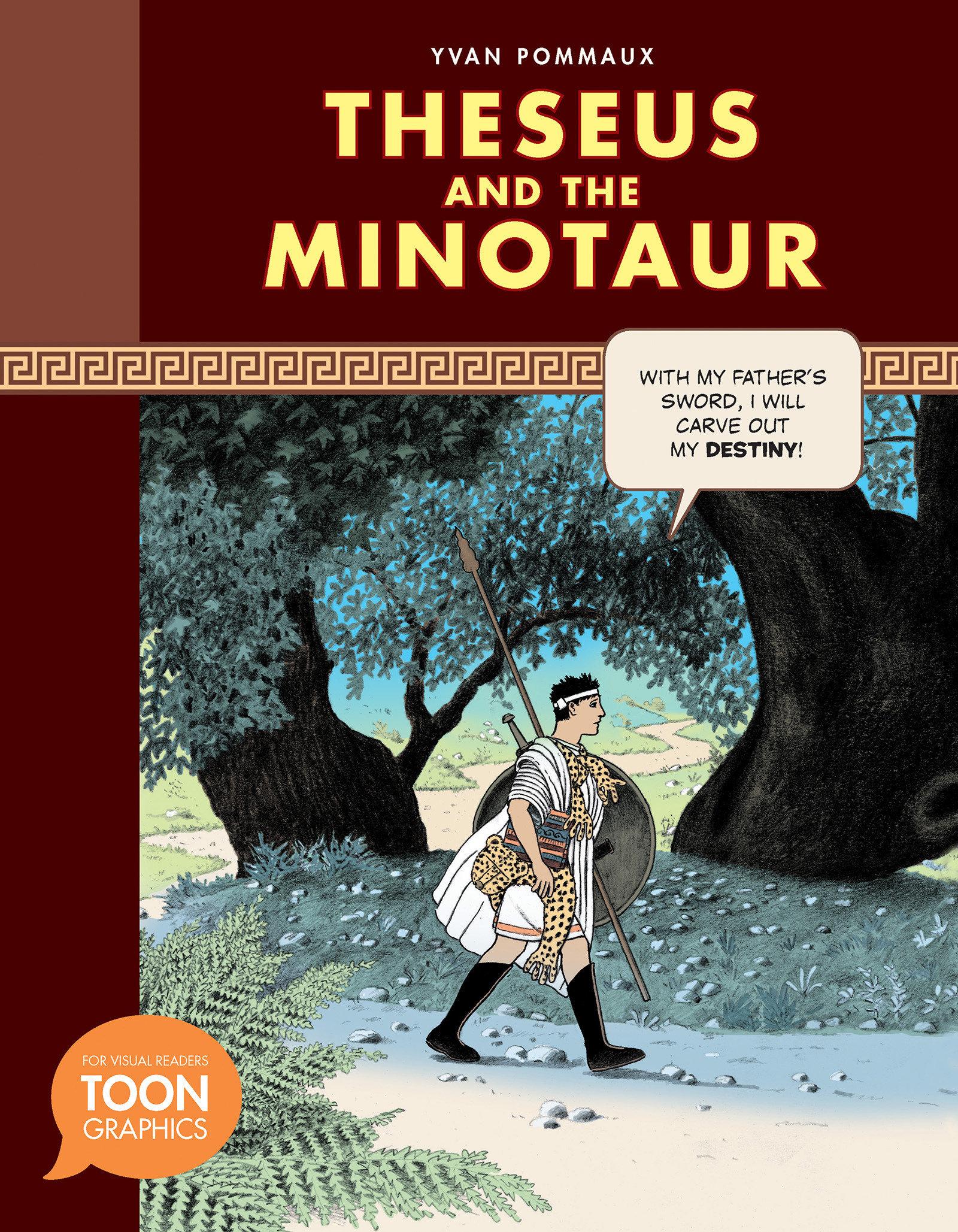 Vorderes Coverbild Theseus and the Minotaur (a Toon Graphic)