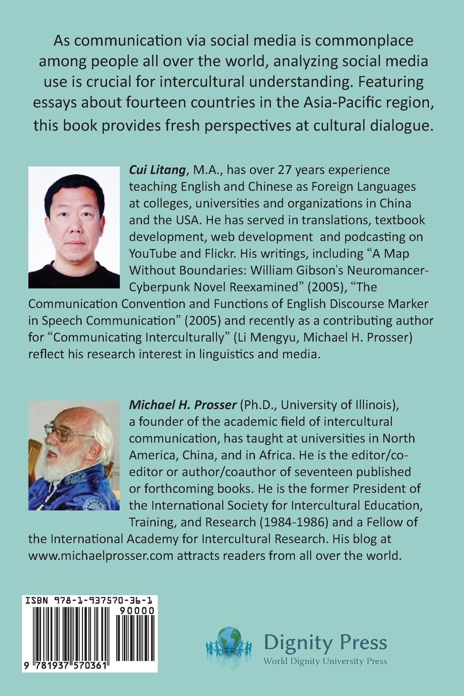 Rückseitencover Social Media in Asia