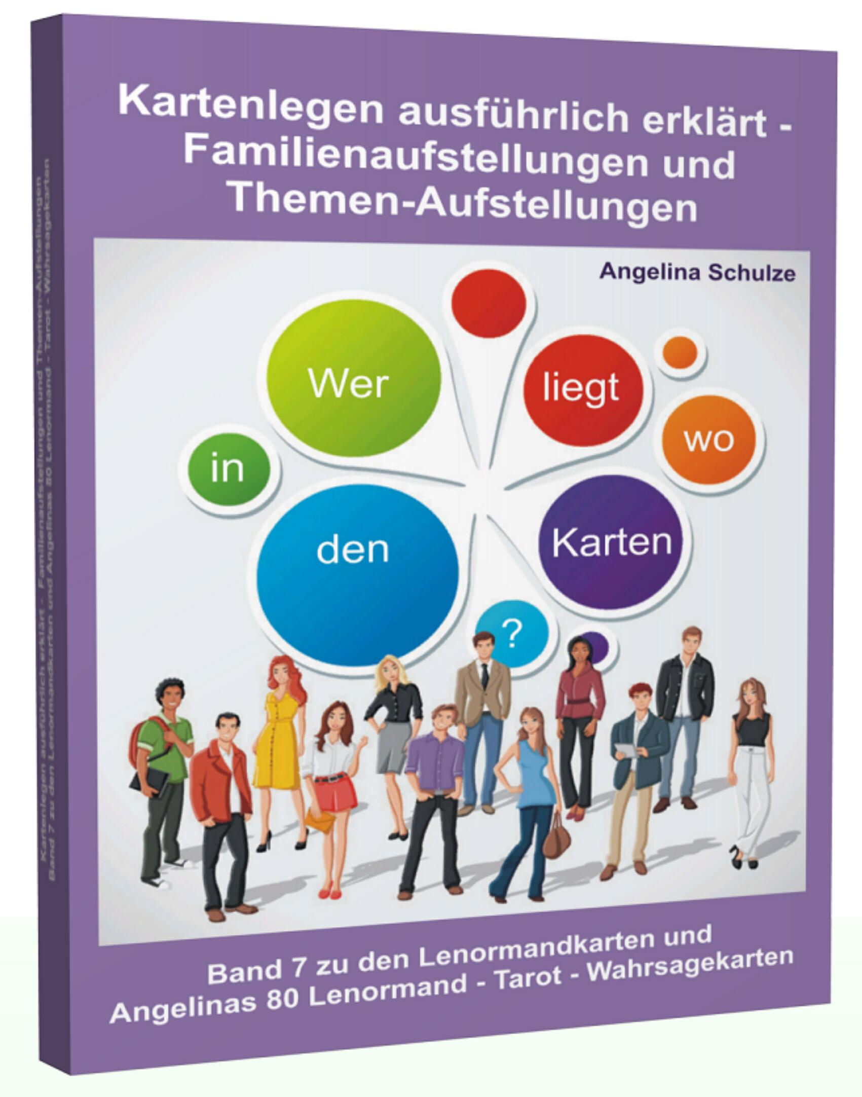 Vorderes Coverbild Kartenlegen ausführlich erklärt - Familienaufstellungen und Themen-Aufstellungen