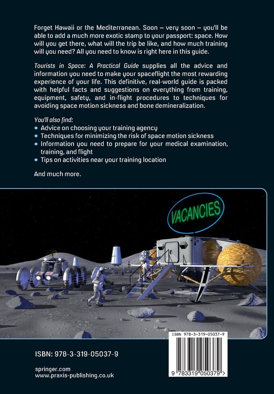 Rückseitencover Tourists in Space