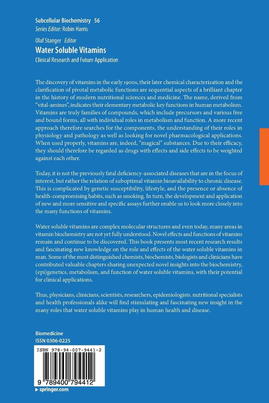 Rückseitencover Water Soluble Vitamins