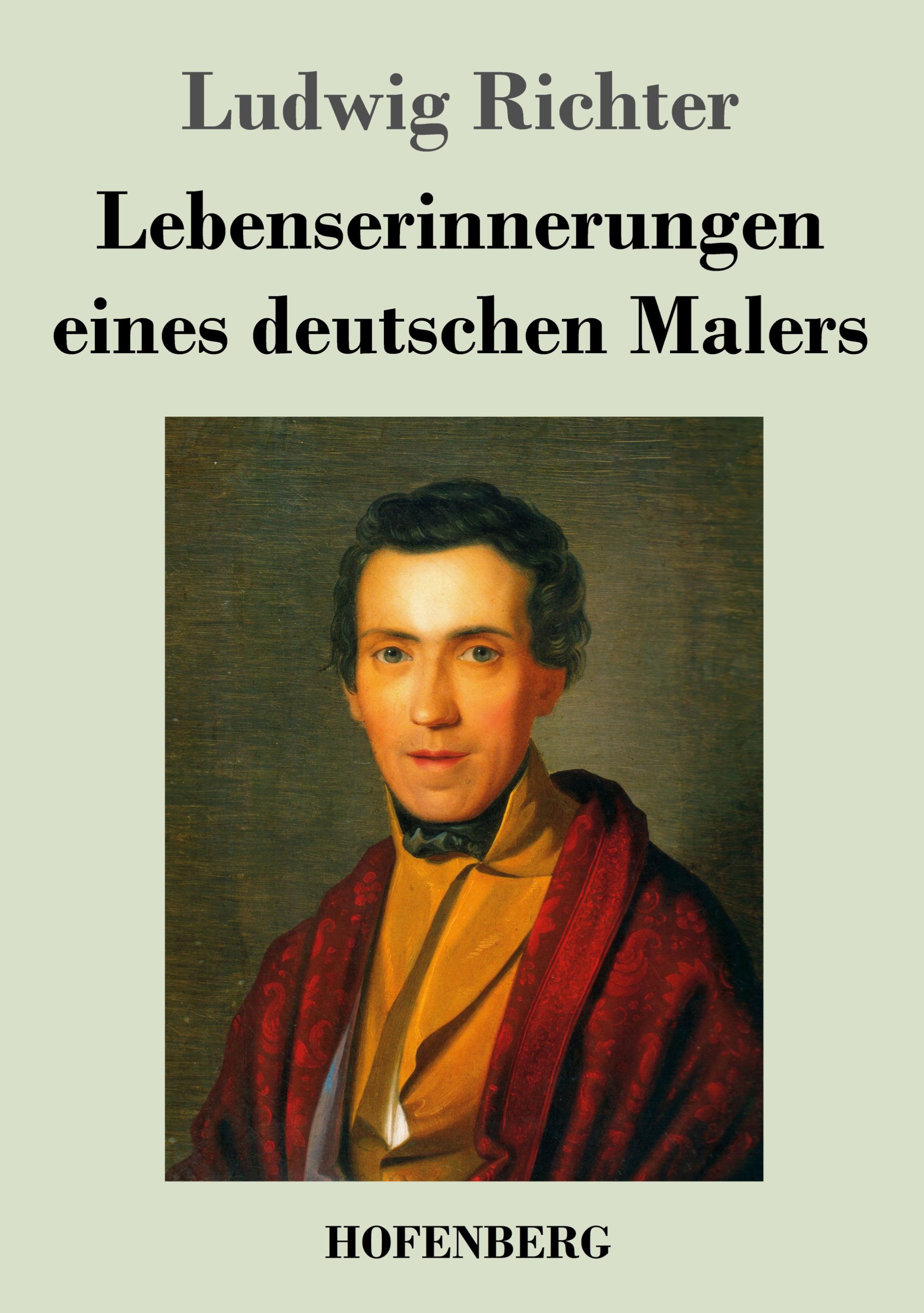 Vorderes Coverbild Lebenserinnerungen eines deutschen Malers