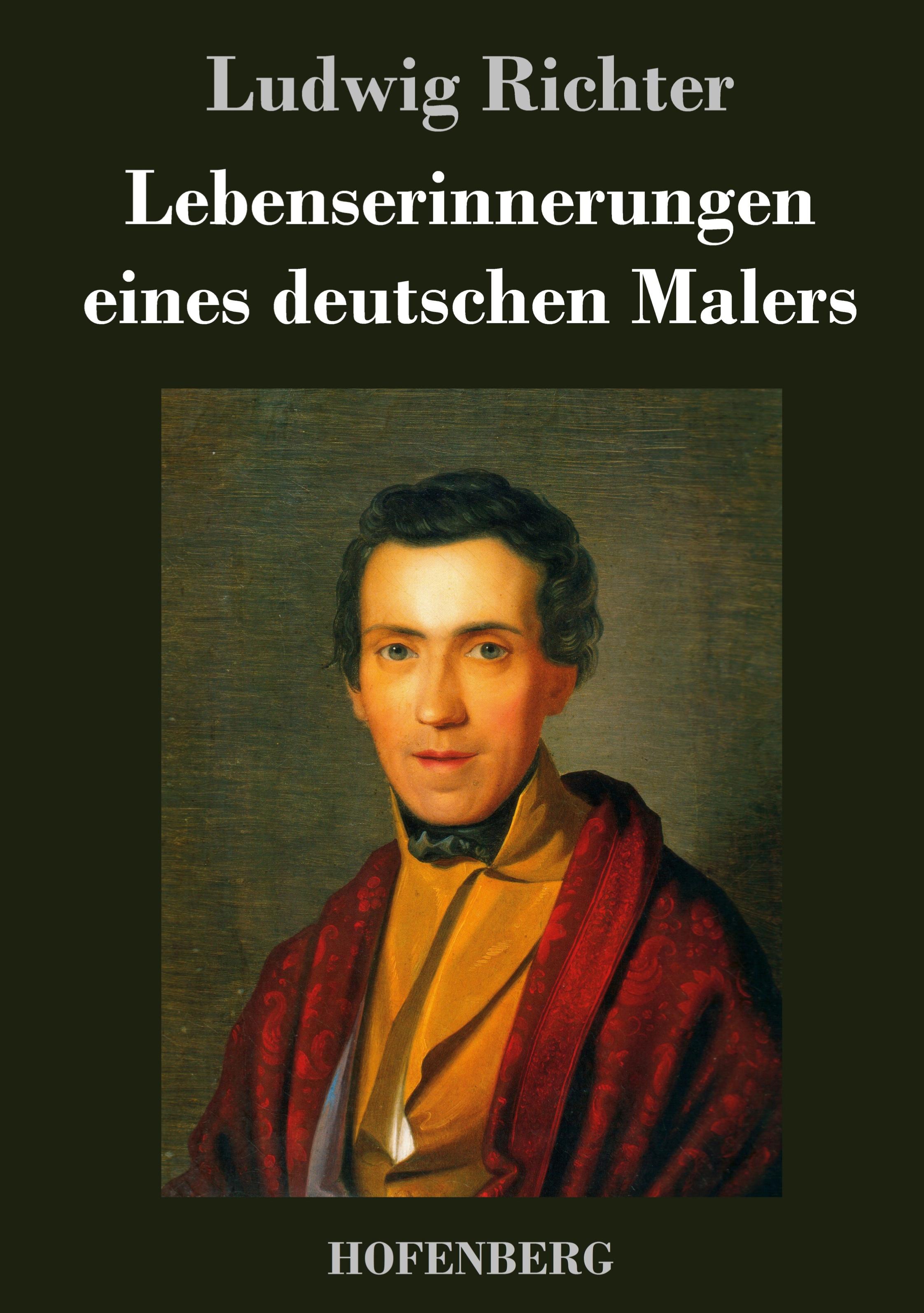 Vorderes Coverbild Lebenserinnerungen eines deutschen Malers