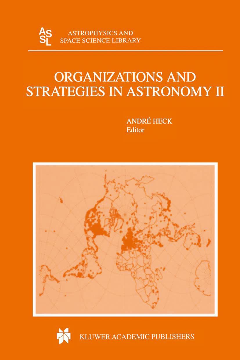 Vorderes Coverbild Organizations and Strategies in Astronomy