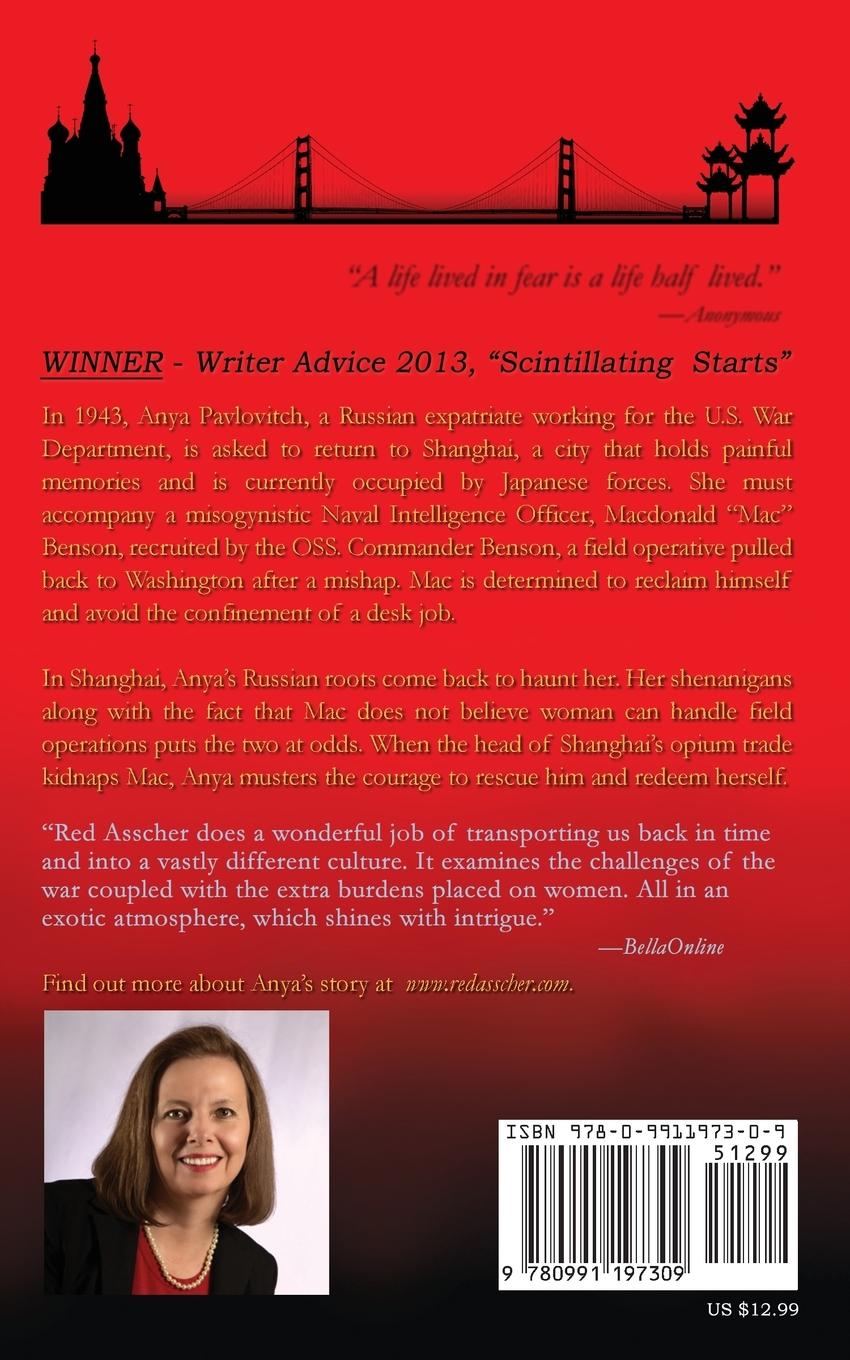 Rückseitencover Red Asscher Living in Fear