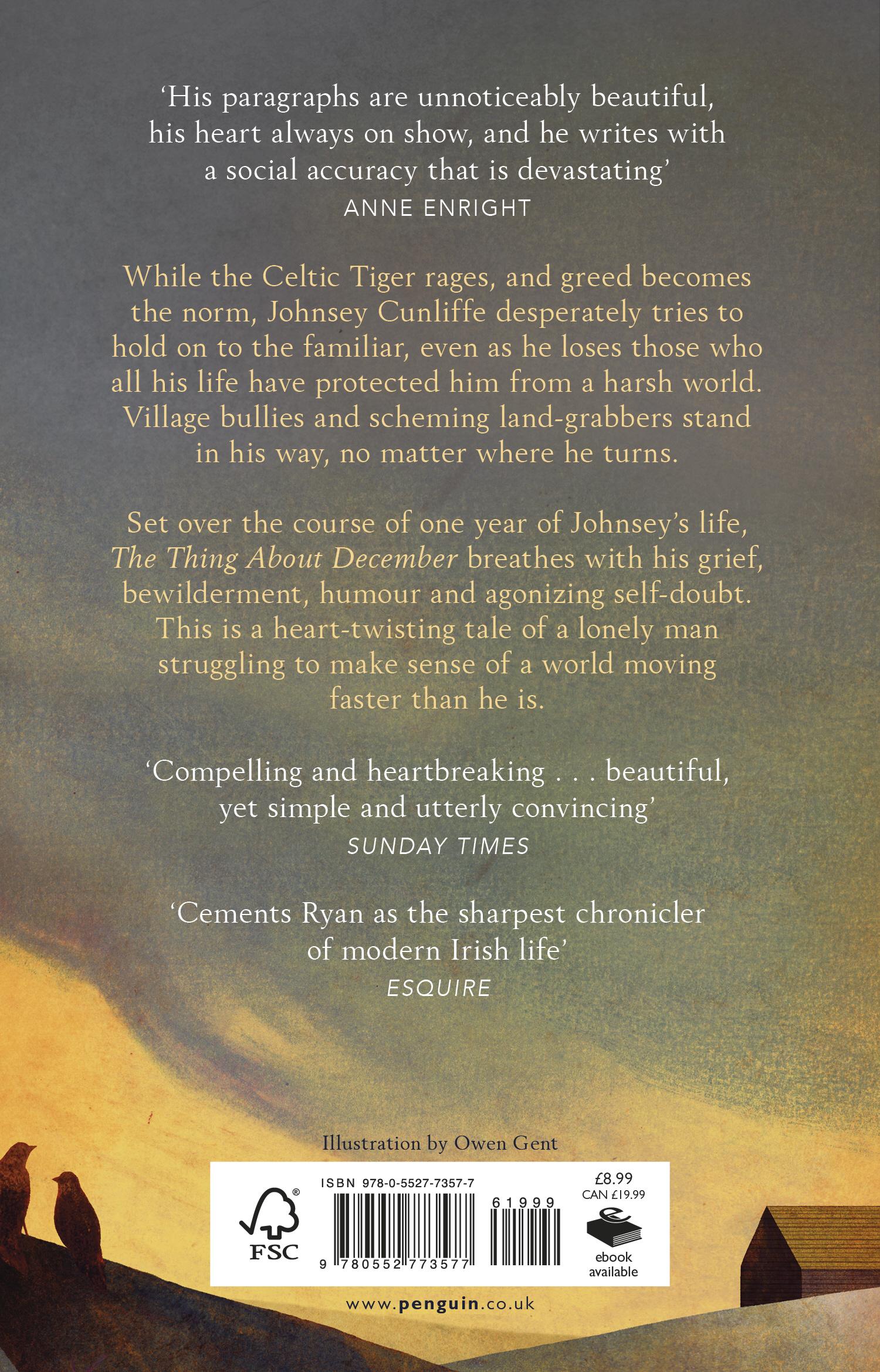 Rückseitencover The Thing About December