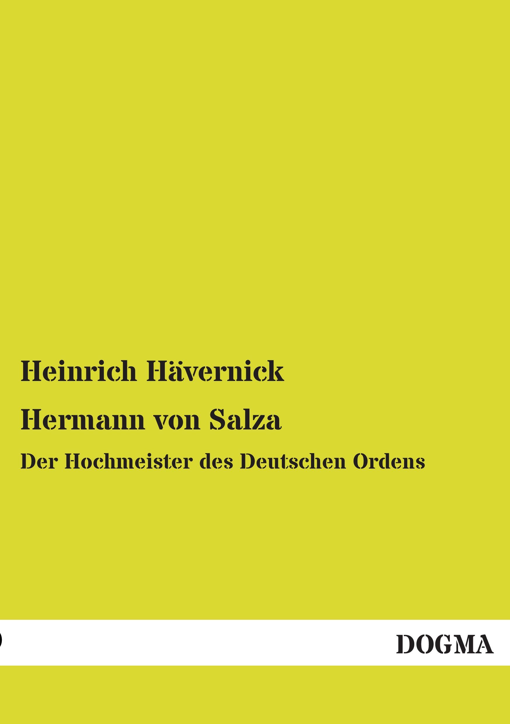 Vorderes Coverbild Hermann von Salza