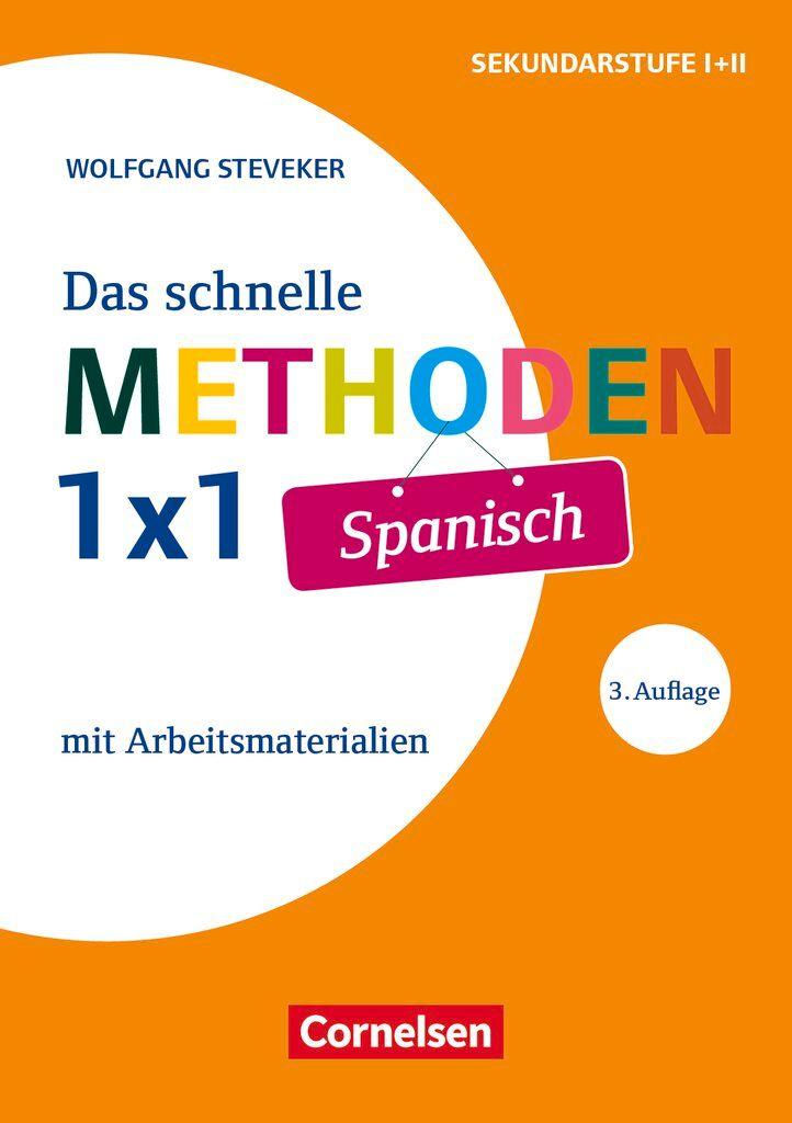 Vorderes Coverbild Fachmethoden: Das schnelle Methoden-1x1 Spanisch