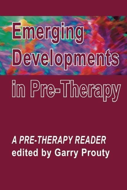 Vorderes Coverbild Emerging Developments in Pre-Therapy