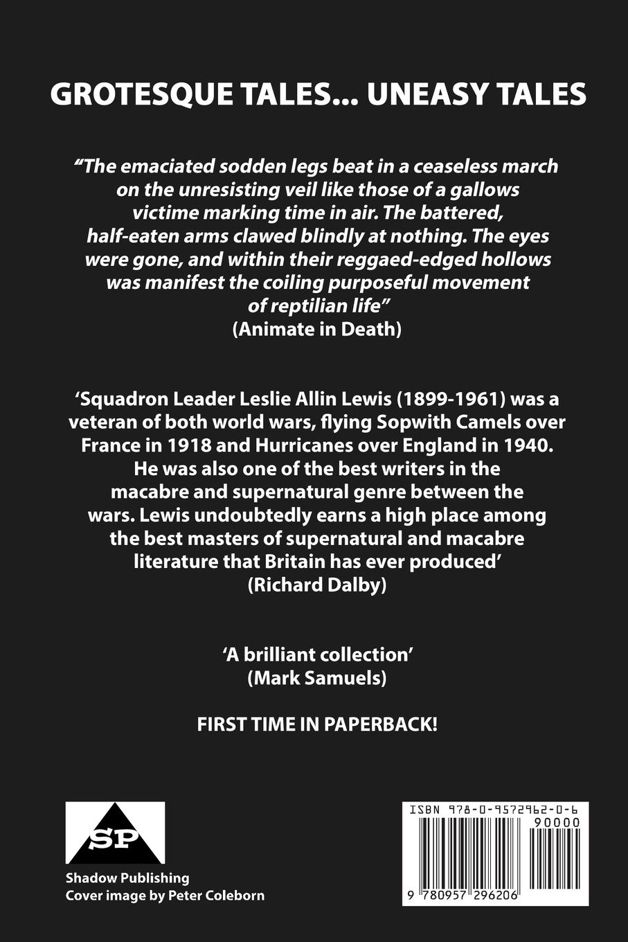 Rückseitencover Tales of the Grotesque